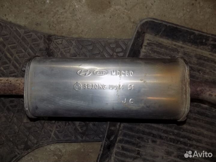 Резонатор Kia Rio 3 седан