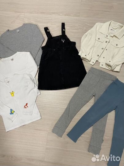 Детские вещи на р.110