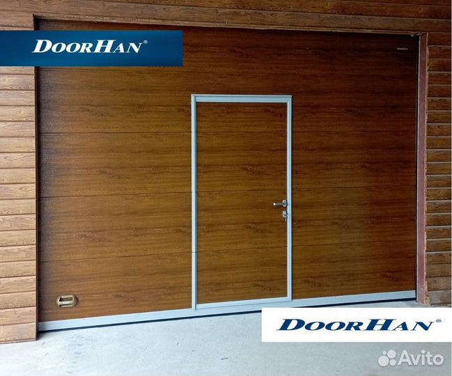 Автоматические гаражные секционные ворота