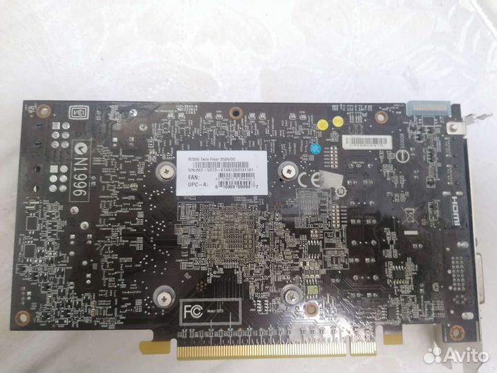 Неиспрана. Видеокарта R7850 2GB