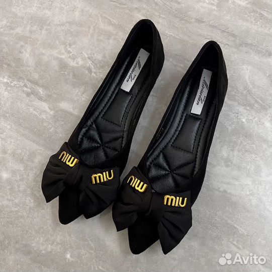 Балетки Miu miu