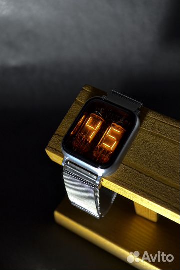 Ламповые наручные часы nixie clock