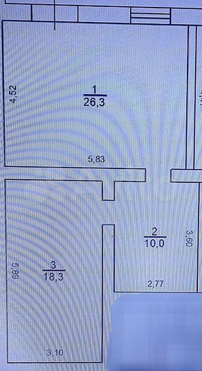 Свободного назначения, 54.3 м²