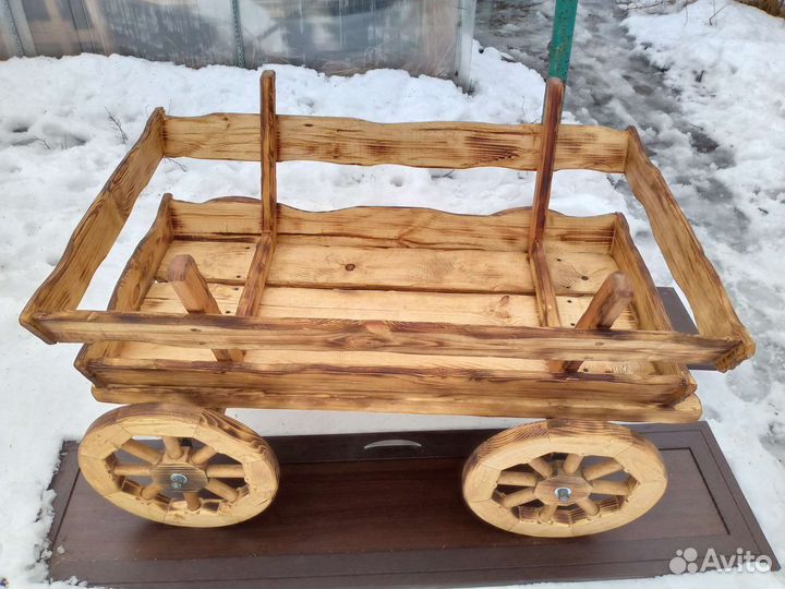 Телега садовая