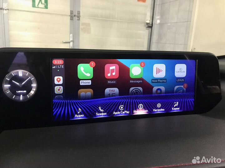 CarPlay для Toyota RAV4 Corolla Lexus NX ES UX