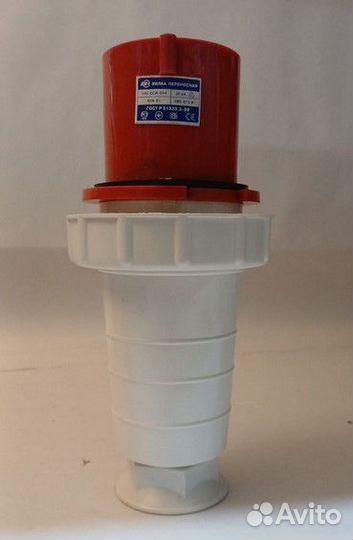 Вилка переносная силовая 3Р+ре иэк сси-034 IP44 380-415B 63A 6ч