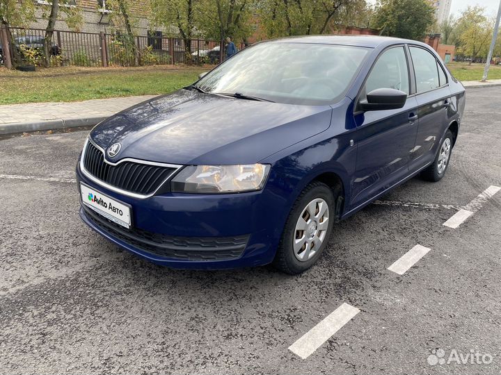 Skoda Rapid 1.6 МТ, 2016, 187 000 км