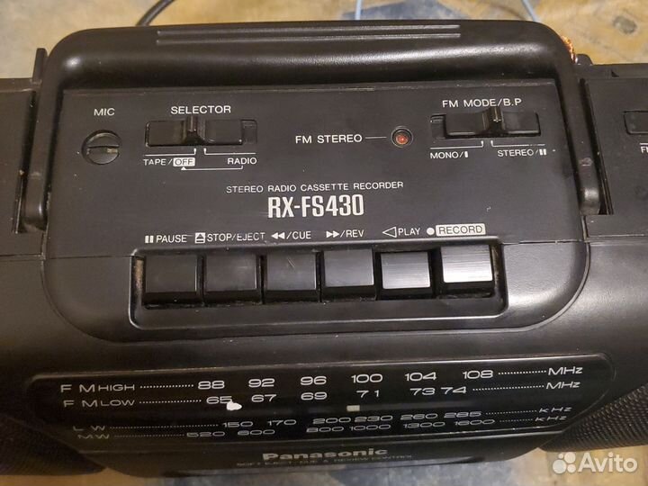 Магнитола Panasonic RX430