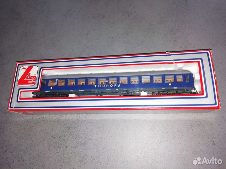 Пассажирский вагон lima, HO 1:87, в коробке, Italy