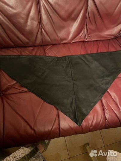 Кожаная косынка