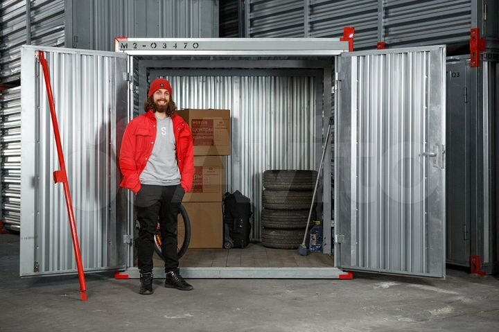 Аренда контейнера для хранения вещей из кладовки