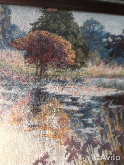 Картина в раме гобелен