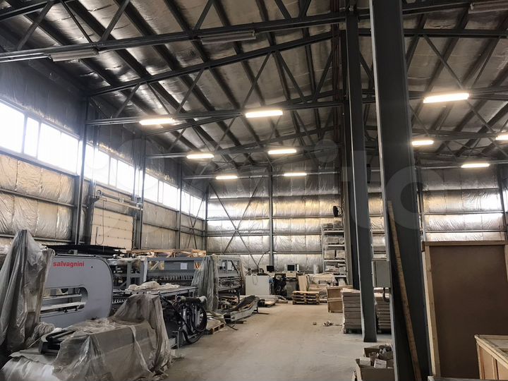 Склад/произ-во 1150 метров, кран балка