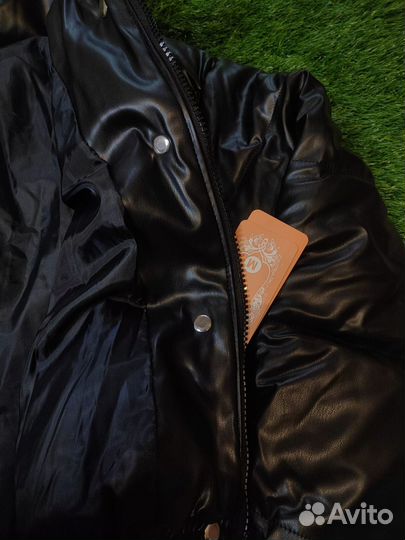 Куртка кожаная женская новая