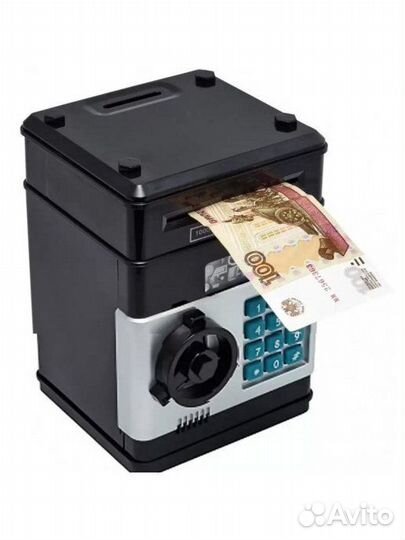 Копилка сейф электронная для денег с кодовым замко