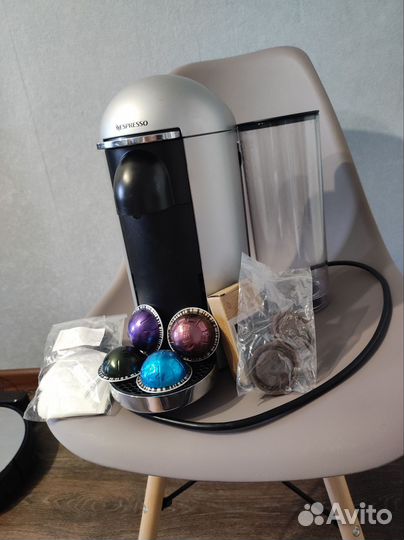 Кофемашина капсульная Nespresso Vertuo Plus C