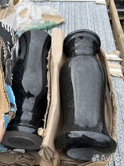 Вазы с натурального камня