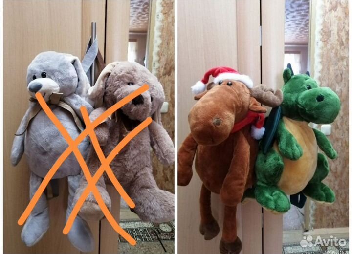 Детский рюкзак-игрушка