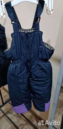 2 пакета зимней одежды на девочку 86 92