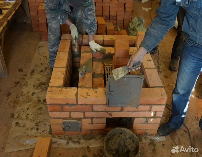 Печник услуги печника кладка каминов печей