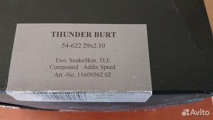 Schwalbe thunder burt 29