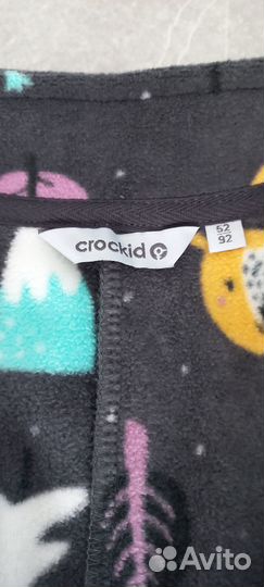 Комбинезон флисовый crockid 92 новый