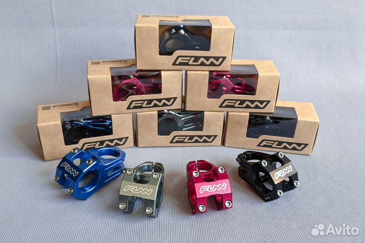 Рули, выносы и подседельные штыри