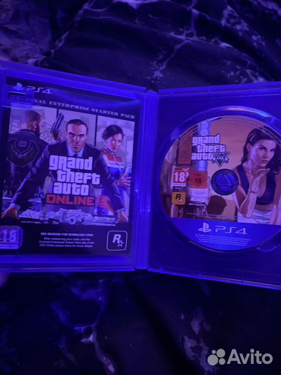 Grand theft auto 5 ps4 диск