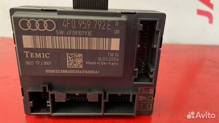 Блок управления двери задний левый Audi A6 C6 BDW