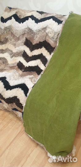 Плед-ковер овчина