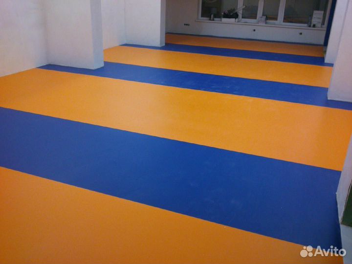 Спортивное покрытие линолеум для зала / спортивный