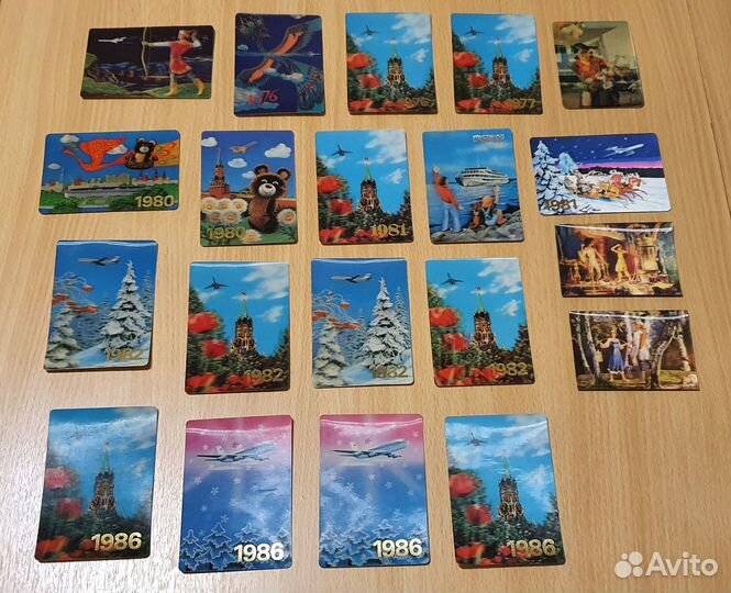 Календарики СССР на любой вкус