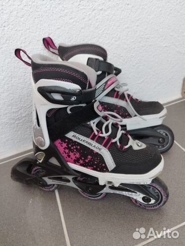 RollerBlade детские раздвижные ролики свет, 28-32