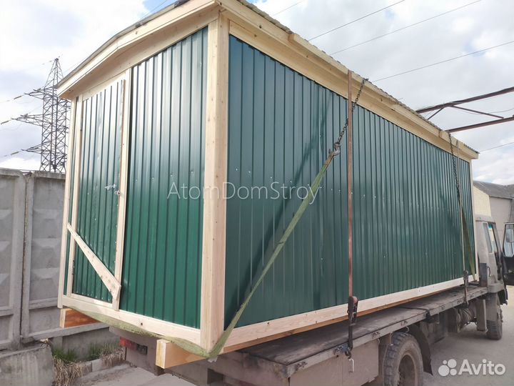 Бытовка зимняя утепленная. Выдерживает до -30