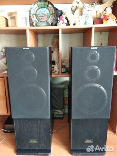 Акустика Sony SS-E212, колонка-сабвуфер JVC