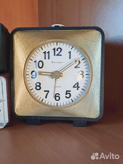 Часы будильник СССР