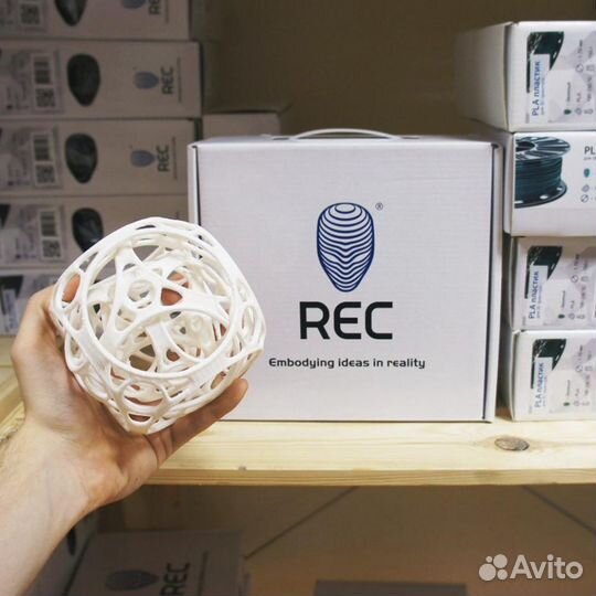 REC Пластик для 3D Печати ABS, PLA, hips