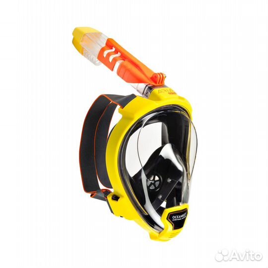 Маска для снорклинга Ocean Reef Aria QR+ желтая