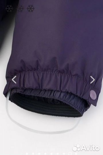 Зимний комбинезон для девочки 104 110 новый
