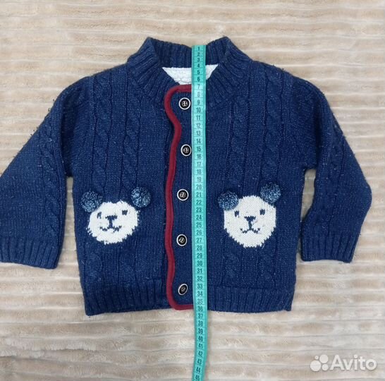 Плюшевая кофта детская