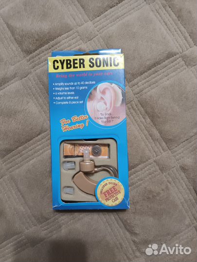 Слуховой аппарат cyber sonic