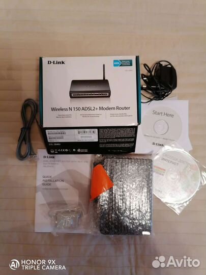 Роутер D-Link DSL-2640U