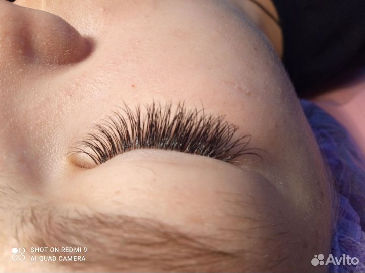 Ламинирование-наращивание ресниц, маникюр, воск