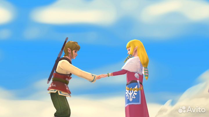 The Legend Of Zelda Skyward Sword HD, б/у (Switch)