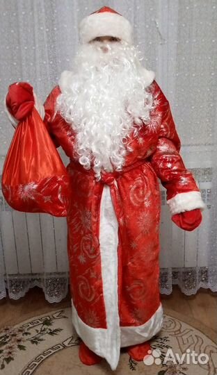 Костюм деда Мороза взрослый