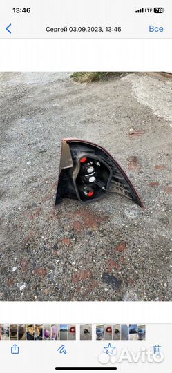 Фонарь задний левый Ford Focus ll