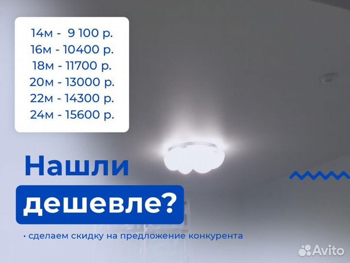 Натяжной потолок