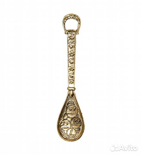 Фигурка кошельковая Ложка загребушка (латунь) A2172564