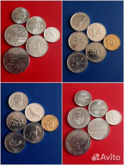 Наборы монет Африки