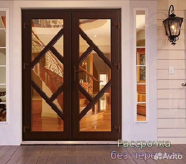 Пластиковые двери